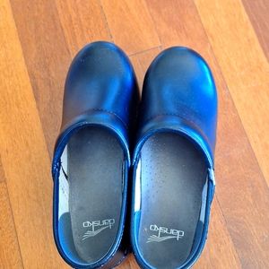 Dansko Black Clogs 37